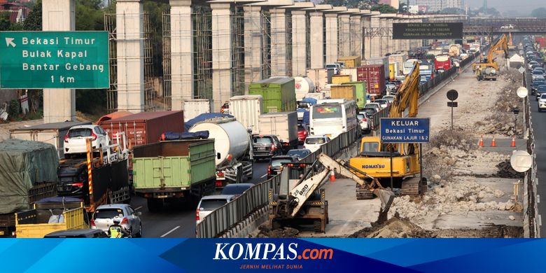 Atasi Macet  di Gerbang Tol  Karawang  Barat  Underpass 