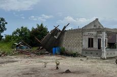 13 Rumah Rusak dan 1 Warga Terluka akibat Angin Puting Beliung di Bangka