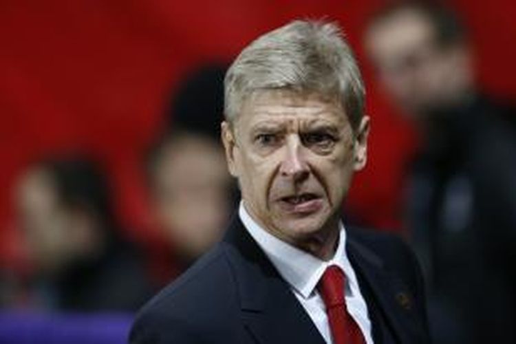 Manajer Arsenal Arsene Wenger.