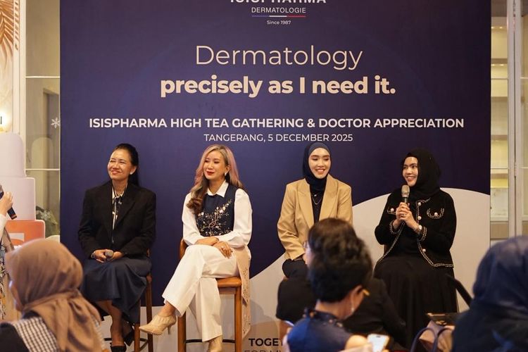 Isispharma bersama Regenesis Indonesia mengadakan acara talkshow bertema ?Why Science Matters: Choosing Dermatocosmetics with Proven Clinical Results di Tangerang Selatan (5/12/2025).
