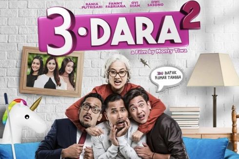 Sinopsis Film 3 Dara 2, Ketika 3 Pria Tampan Dipaksa Jadi Bapak Rumah Tangga