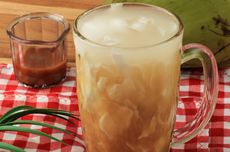 Resep Es Kelapa Gula Merah Cincau, Bikin Minuman Dingin Satu Baskom