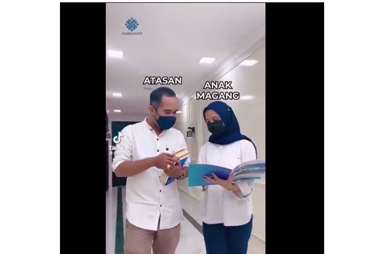 Viral video edukasi Kemnaker yang dianggap merendahkan pekerja magang