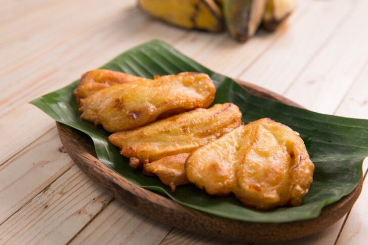 Ilustrasi pisang goreng