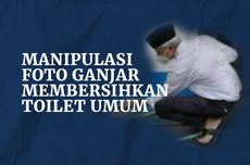 INFOGRAFIK: Ada Hoaks Ganjar Bersihkan WC Umum, Foto Merupakan Hasil Manipulasi