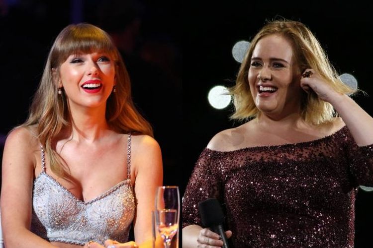 Taylor Swift dan Adele dirumorkan bakal berkolaborasi