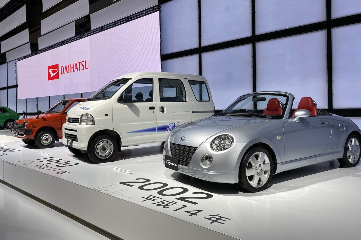 Kendaraan legendaris Daihatsu di Japan Mobility Show 2023