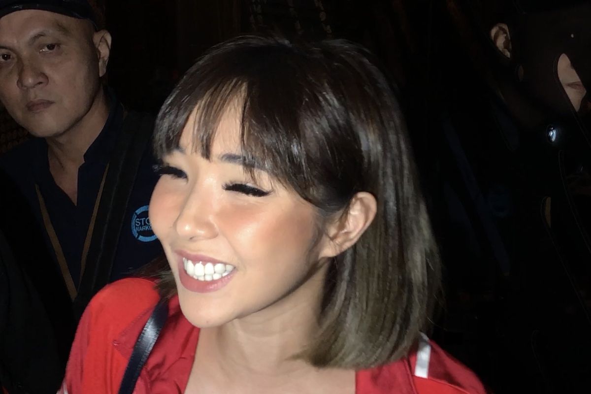 Gisel Anastasia saat dijumpai di Galeri Indonesia Kaya, Jakarta Pusat pada Kamis (20/2/2020). 
