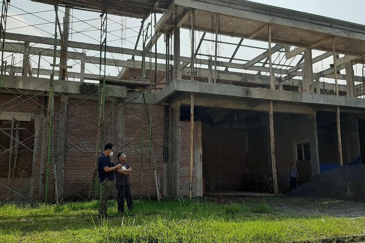 Lokasi lahan di kompleks perumahn mewah daerah Bendan Ngisor, Semarang Selatan.