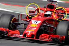 Ferrari Dapat Teguran FIA karena Spion Baru