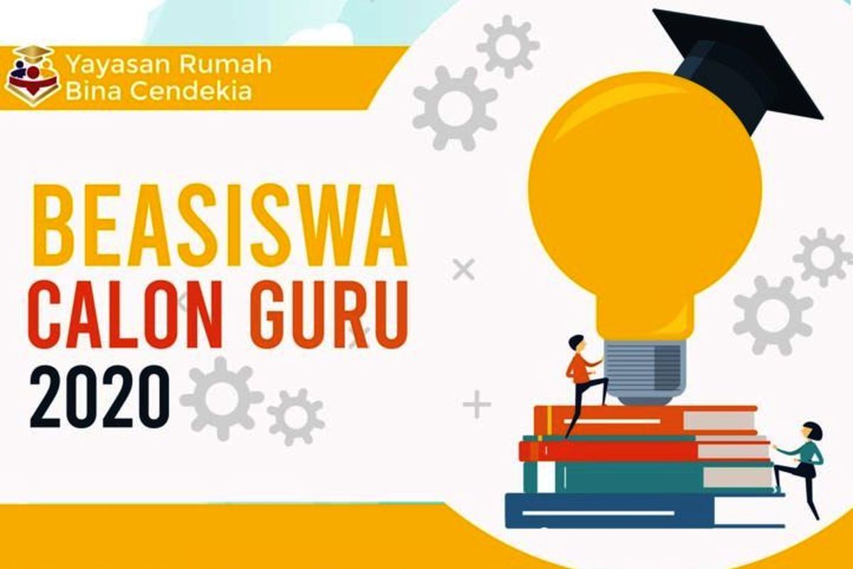 Tangkapan layar beasiswa calon guru 2020 dari Yayasan RUBIC.