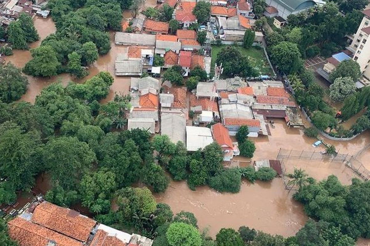 6 Kecamatan di Kota Tangerang Kebanjiran Imbas Hujan Deras