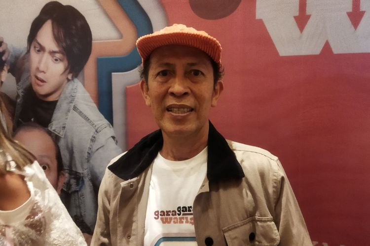 Aktor kawakan Yayu Unru saat ditemui usai screening film Gara Gara Warisan di XXI Epicentrum, Kuningan, Jakarta Selatan, Selasa (19/4/2022). 