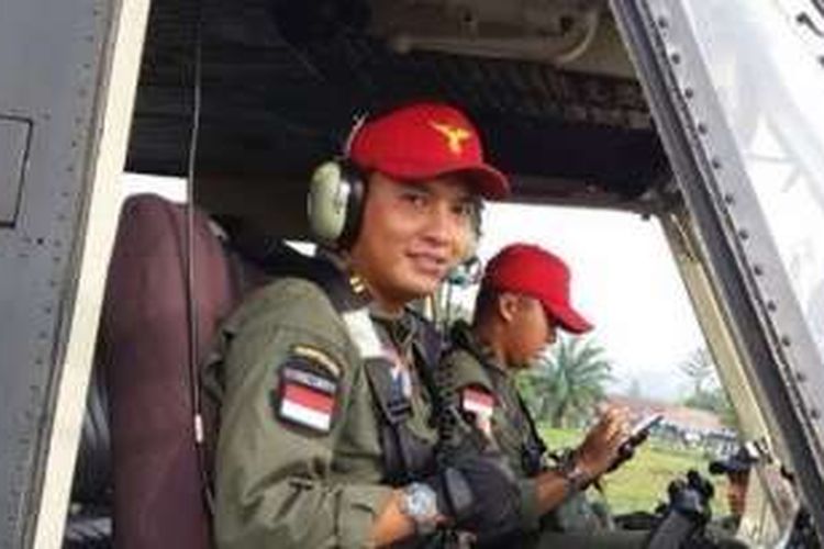 Lettu Cpn Yohanes Syaputra, pilot helikopter TNI AD yang jatuh di Kalimantan Utara, Kamis (24/11/2016).