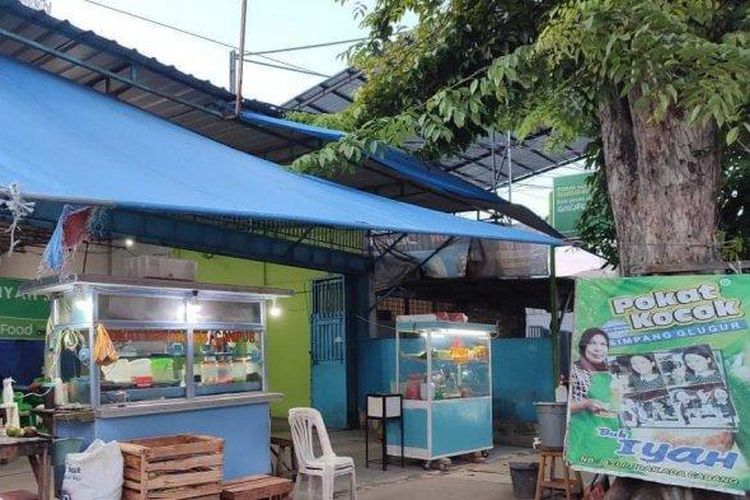 Warung Pokat Kocok Bu Iyah di Medan, Sumatera Utara.