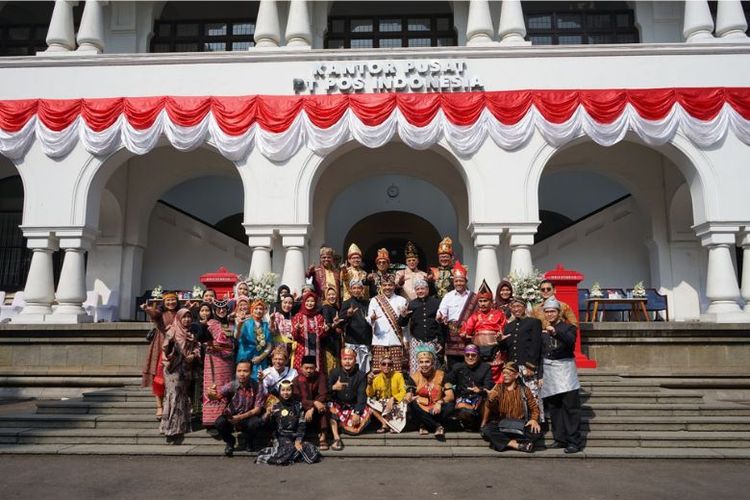 Pos Indonesia merayakan HUT ke-277. 