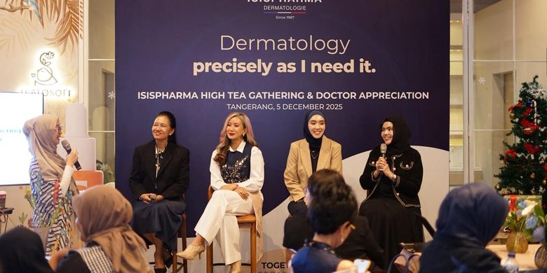 Isispharma bersama Regenesis Indonesia mengadakan acara talkshow bertema ?Why Science Matters: Choosing Dermatocosmetics with Proven Clinical Results di Tangerang Selatan (5/12/2025).