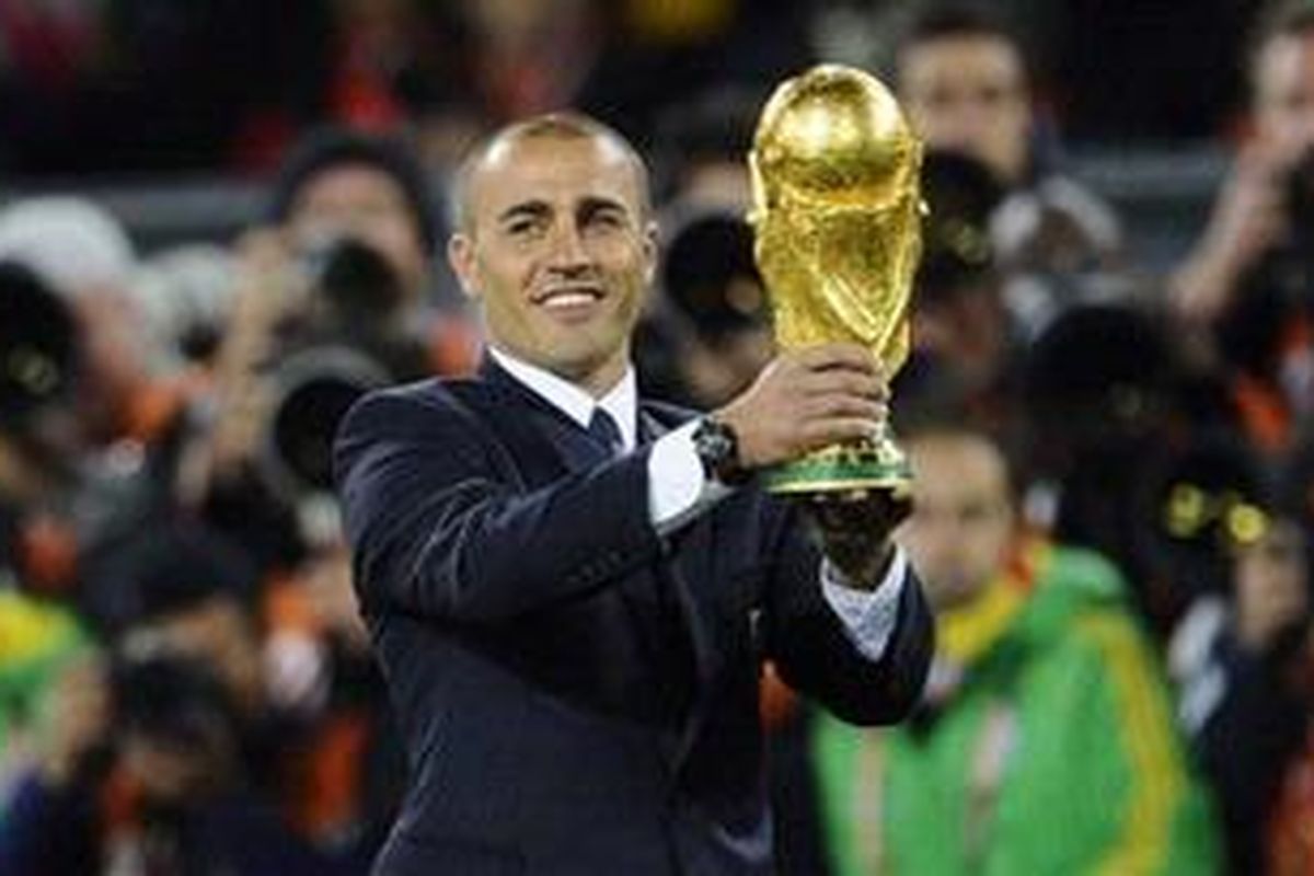 Mantan kapten tim nasional Italia, Fabio Cannavaro.