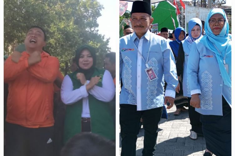 Foto: Pasangan Cabub dan Cawabub Situbondo di Pilkada 2024 yakni Rio-Ulfi (kiri) dan Karna-Khoirani (kanan).