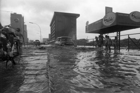 Sejarah Banjir Jakarta dari 1950 hingga 1994