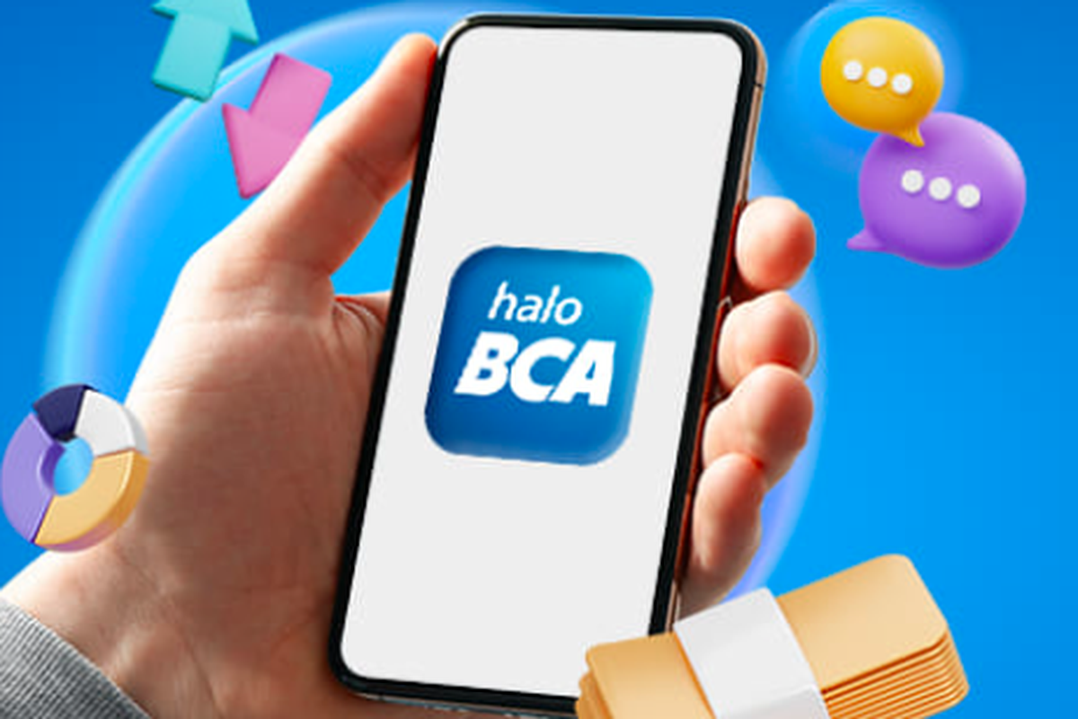 Ilustrasi Halo BCA. Cara aktivasi nomor handphone untuk layanan finansial internet banking via Halo BCA.