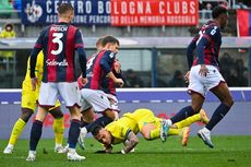 Hasil Bologna Vs Inter Milan 1-0, Nerazzurri Terpeleset Lagi di Renato Dall'Ara