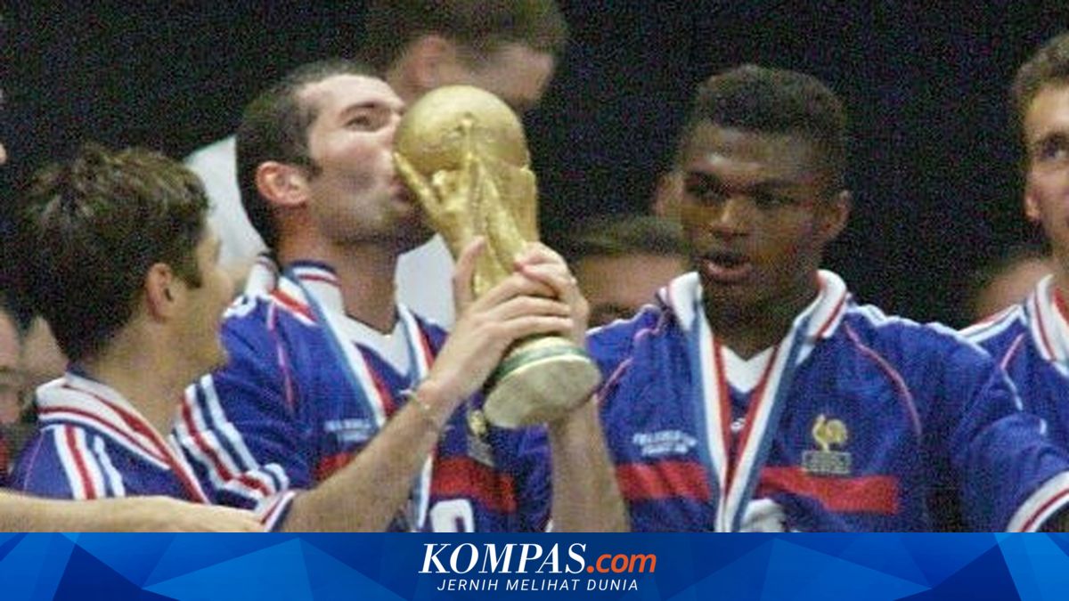 Kala Zidane Pimpin Perancis Bantai Brasil di Final Piala Dunia 1998
