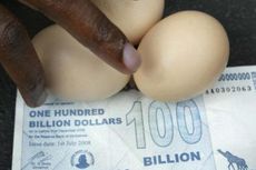 Di Zimbabwe, Uang 100 Miliar Dollar Hanya Bisa untuk Beli 3 Telur 