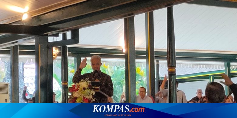 Di Hadapan Relawan, Ganjar Yakin Indonesia Akan Jadi Negara Ekonomi Terkuat Keempat di Dunia