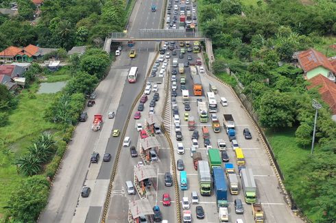 H+3 Lebaran, Hampir 500.000 Kendaraan Kembali ke Jabodetabek via GT Cikupa