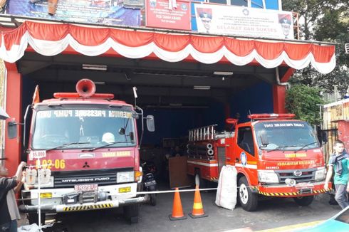 Viral PKL Halangi Pos Pemadam Kebakaran Tanah Abang, Begini Ceritanya