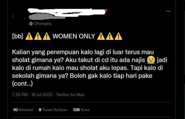 Muncul Keputihan Saat Beraktivitas, Apakah Sah untuk Shalat ...