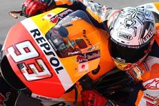 Rossi Tempel Marquez pada Latihan Resmi GP Aragon