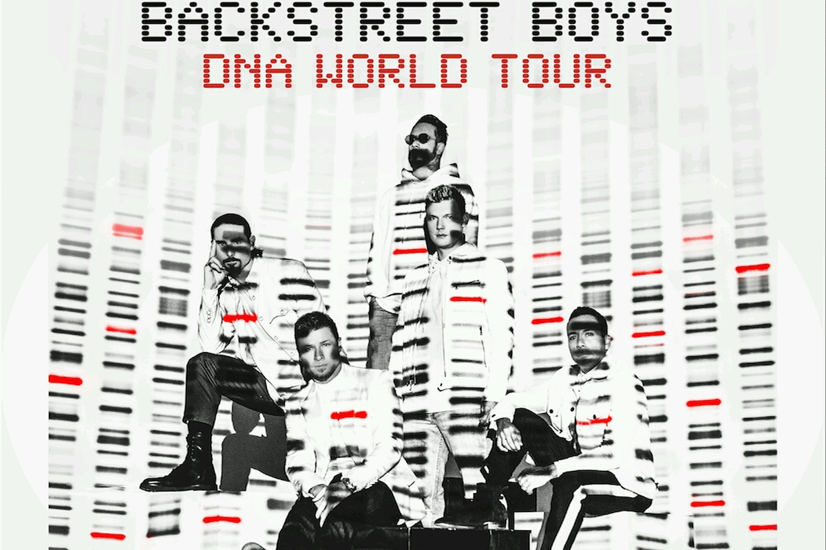 Poster tur dunia DNA World Tour Backstreet Boys Dok. Image Dynamic