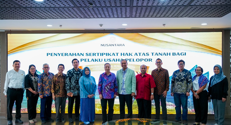 Raja Properti Surabaya Pakuwon Kantongi Sertifikat Hak Atas Tanah IKN