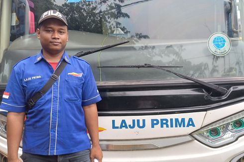 Keseharian Lukman Sopir Bus AKAP, Jarang Ketemu Anak-Istri karena Lebih Banyak di Jalan