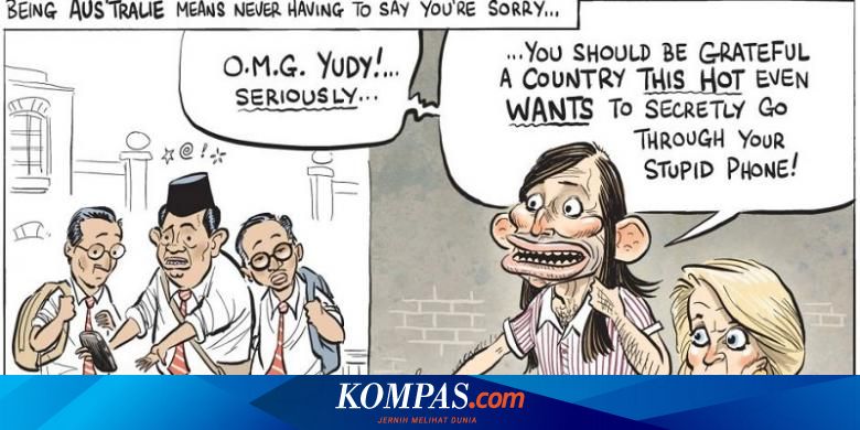 Karikatur Penyadapan Telepon Sby Jadi Salah Satu Kartun Politik Terbaik Di Australia