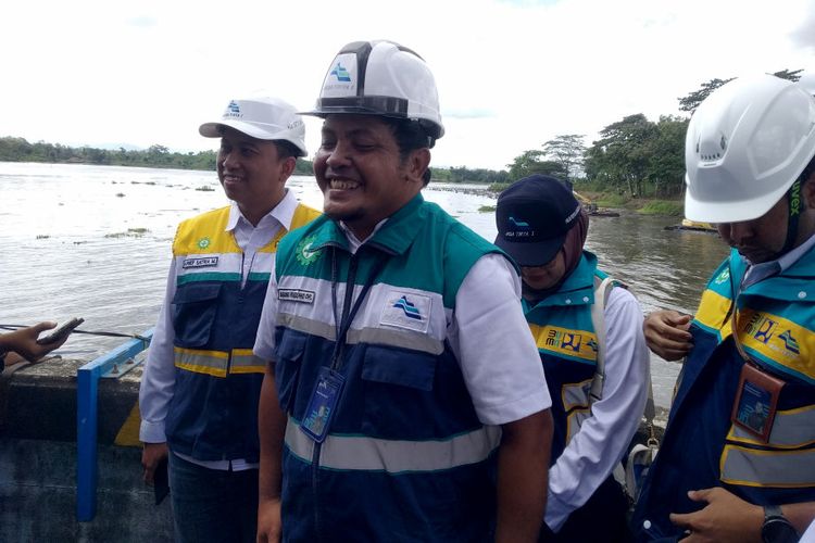 Flushing 2 Bendungan di Sungai Brantas Blitar, 600.000 Meter Kubik Sedimen Mulai Dibersihkan