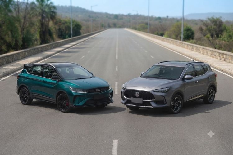 Geely Coolray Jadi Rival Baru MG HS di Segmen SUV Turbo