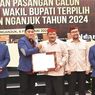 KPU Tetapkan Marhaen-Handy Jadi Bupati dan Wakil Bupati Terpilih Kabupaten Nganjuk