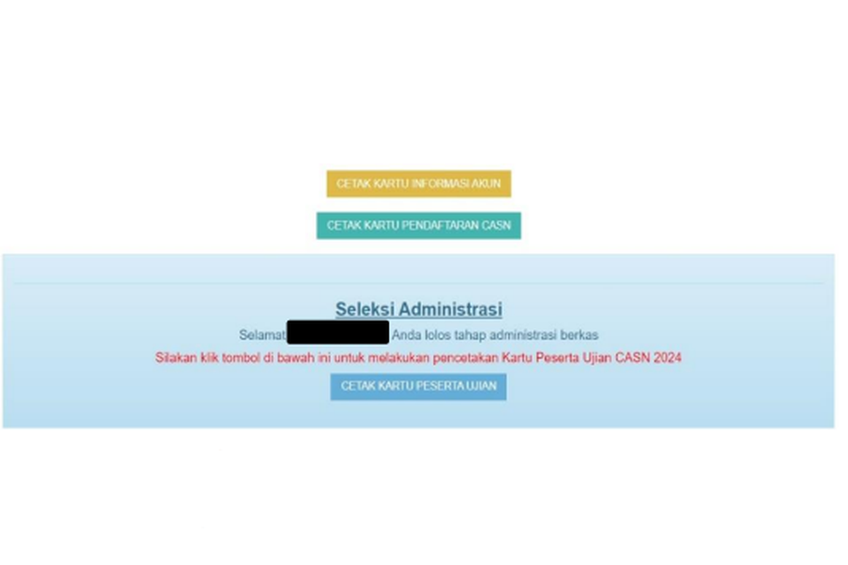 Cara cek hasil seleksi administrasi cpns apa tandanya lulus dan tidak 