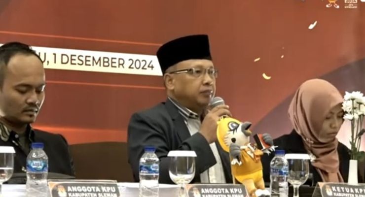 Hasil Rekapitulasi Pilkada Sleman 2024, Harda-Danang Ungguli Kustini-Sukamto, Berapa Suaranya?