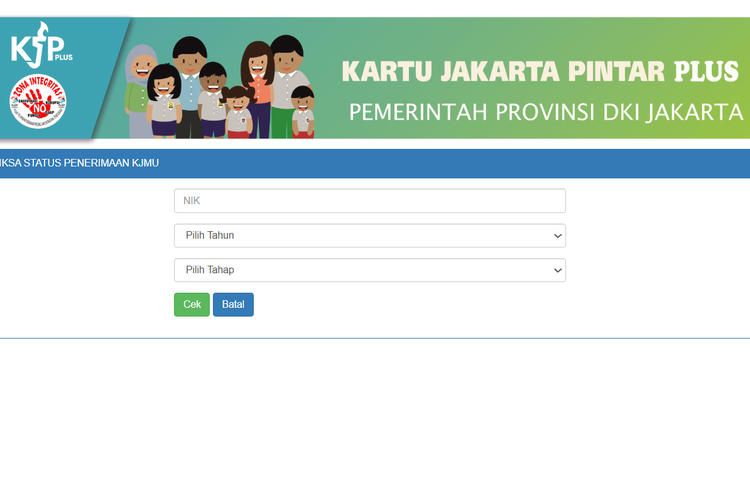 Cara Cek Status DTKS dan Penerima KJP Online Pakai NIK