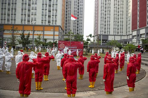 Berkurang Lagi, Pasien di RS Wisma Atlet Tersisa 1.184 Orang