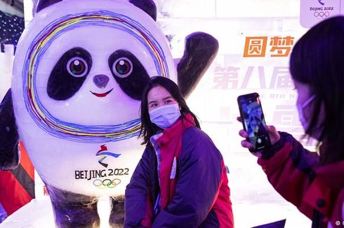 Penyelenggara Bikin Desain Maskot Olimpiade Musim Dingin Beijing 2022 Tak Sekejap Mata