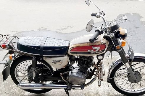 Harga Honda CB 100 Tahun 1974 Tembus Rp 24 Jutaan