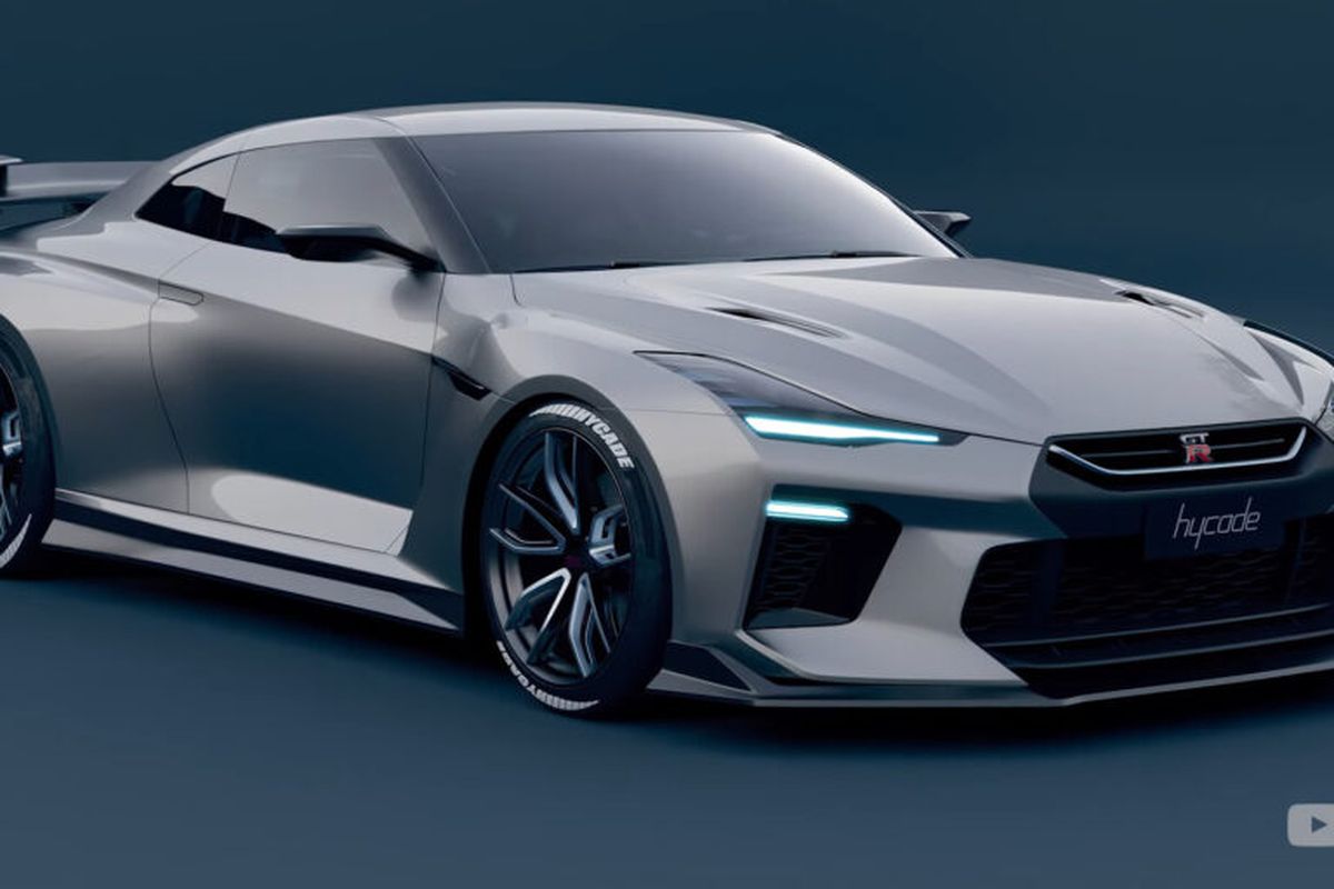 Rendering Nissan GT-R R36