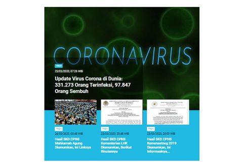 [POPULER TREN] Mengenal Herd Immunity dan Virus Corona | Pengumuman Hasil SKD CPNS