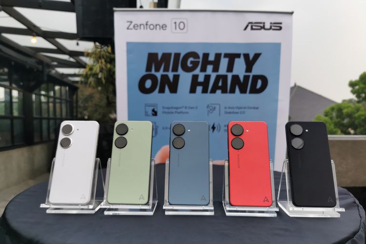 Lima varian warna Asus Zenfone 10 yang akan tersedia di Indonesia