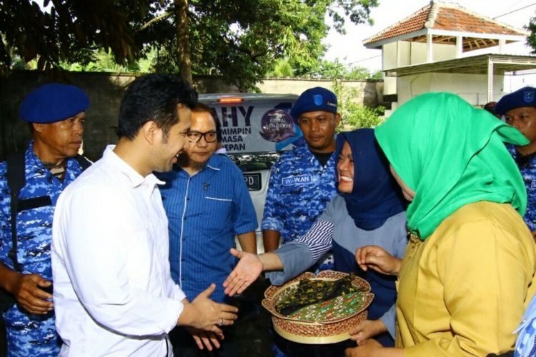 Emil Dardak saat berkunjung di Banyuwangi Minggu (7/1/2017) untuk sarapan barenga bersama Asosiasi Kepala Desa se Banyuwangi